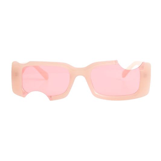 Rose Pink  Puzzle Sunglasses