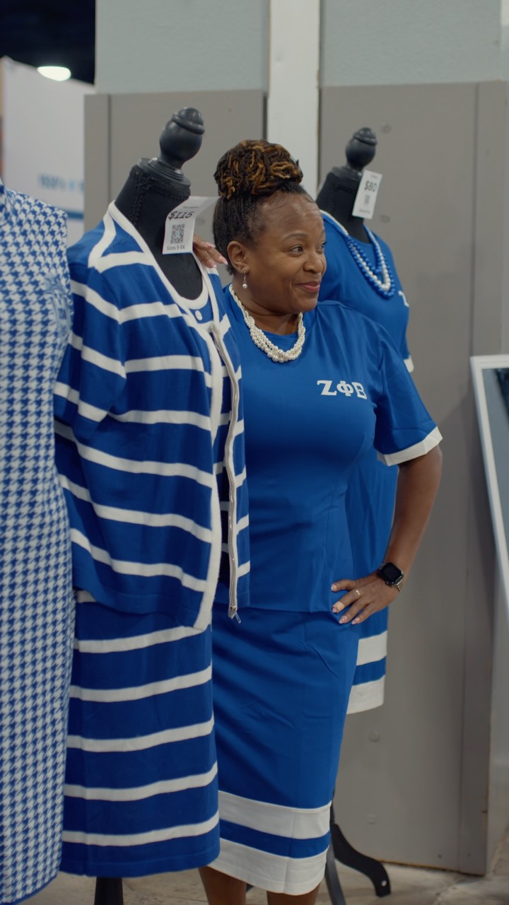 New Dress Alert! Our Macy dress was an instant soror favorit…